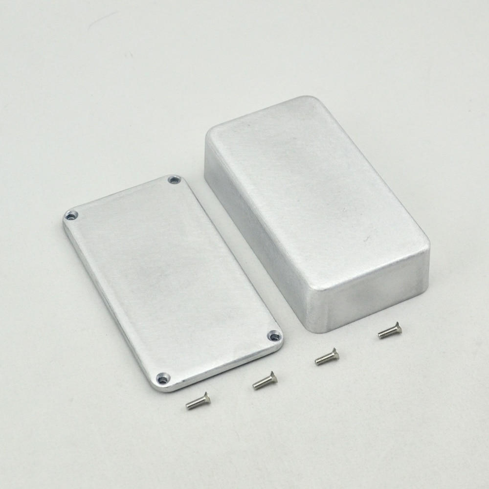 Hammond 1590b Behuizing + 3PDT Voetschakelaar + 6.35mm Jack Sockets en meer voor gitaar Pedaal kit project