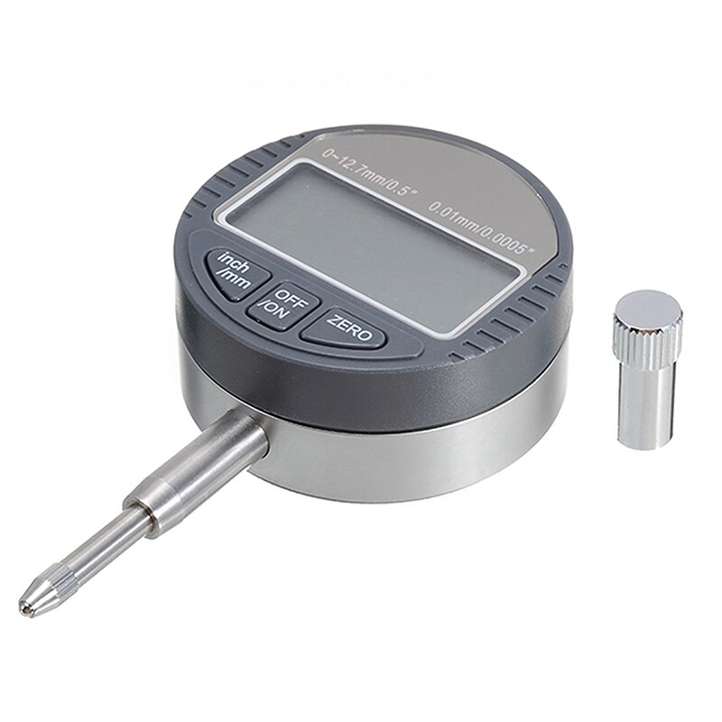 Digital Dial Gauge 0.01mm / 0.0005" Gauge Probe Measuring Range 12.7mm /0.5'' Precision Dial Indicator Gauge Meter