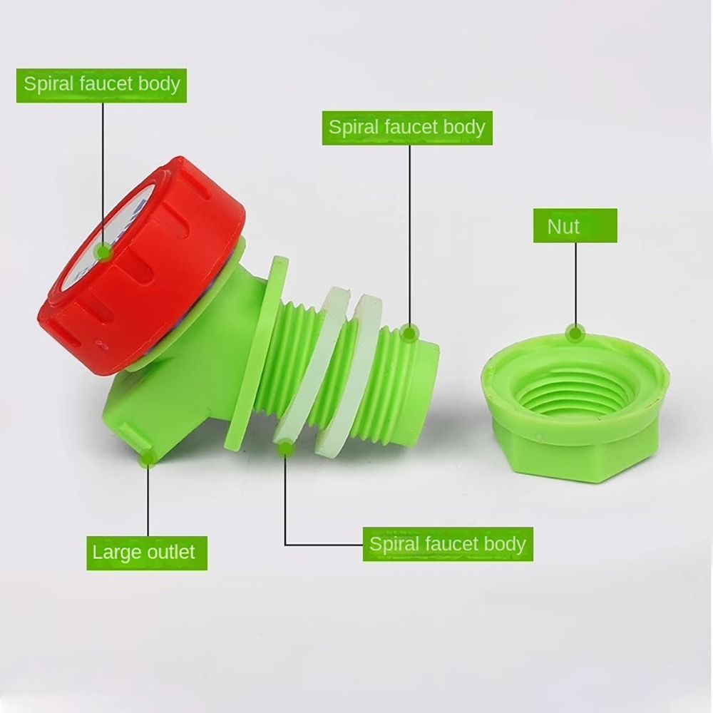 Drinkwater Emmer Kraan Vervanging Plastic Watertank Knop Kraan Wijn Sap Fles Kraanbak Waterkraan Accessoires