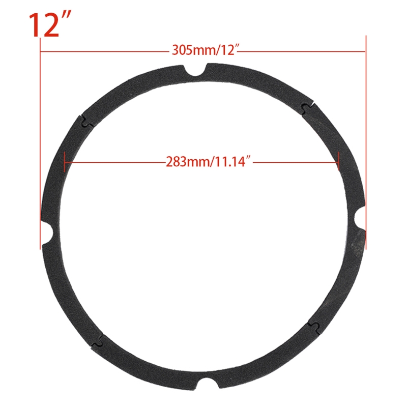Rubber Ring Speaker Doek Rand Reparatie Onderdelen Luidspreker Surround Rubber Vervangende Onderdelen Voor Speaker Reparatie Of Diy M08 22