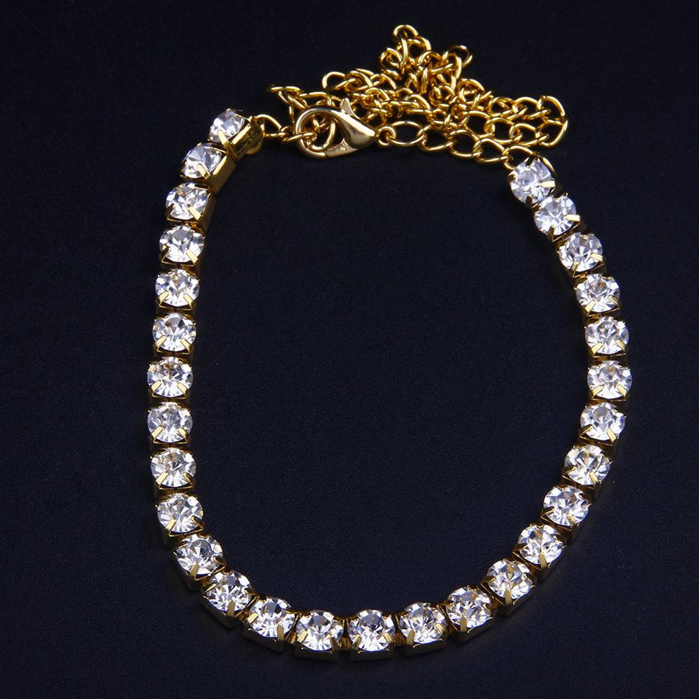 Glaming bonito ouro borboleta pulseira para jóias femininas atacado moda strass tornozelo corrente jóias borboleta pingente: Gold Chain