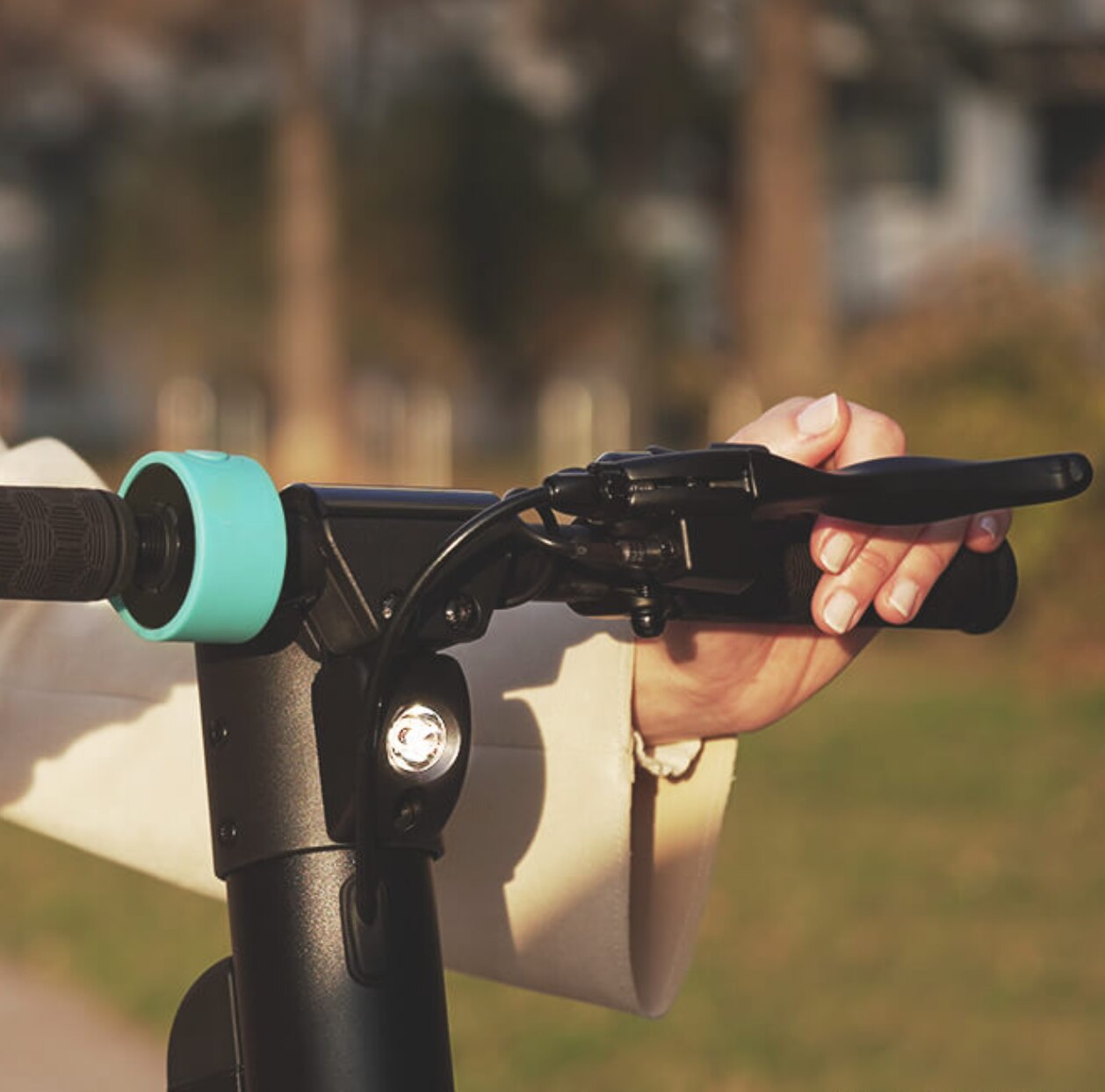 Poignée de frein pour scooter électrique Ecotec Bongo série A, levier de frein avec sonnette, pièce de rechange pour scooter