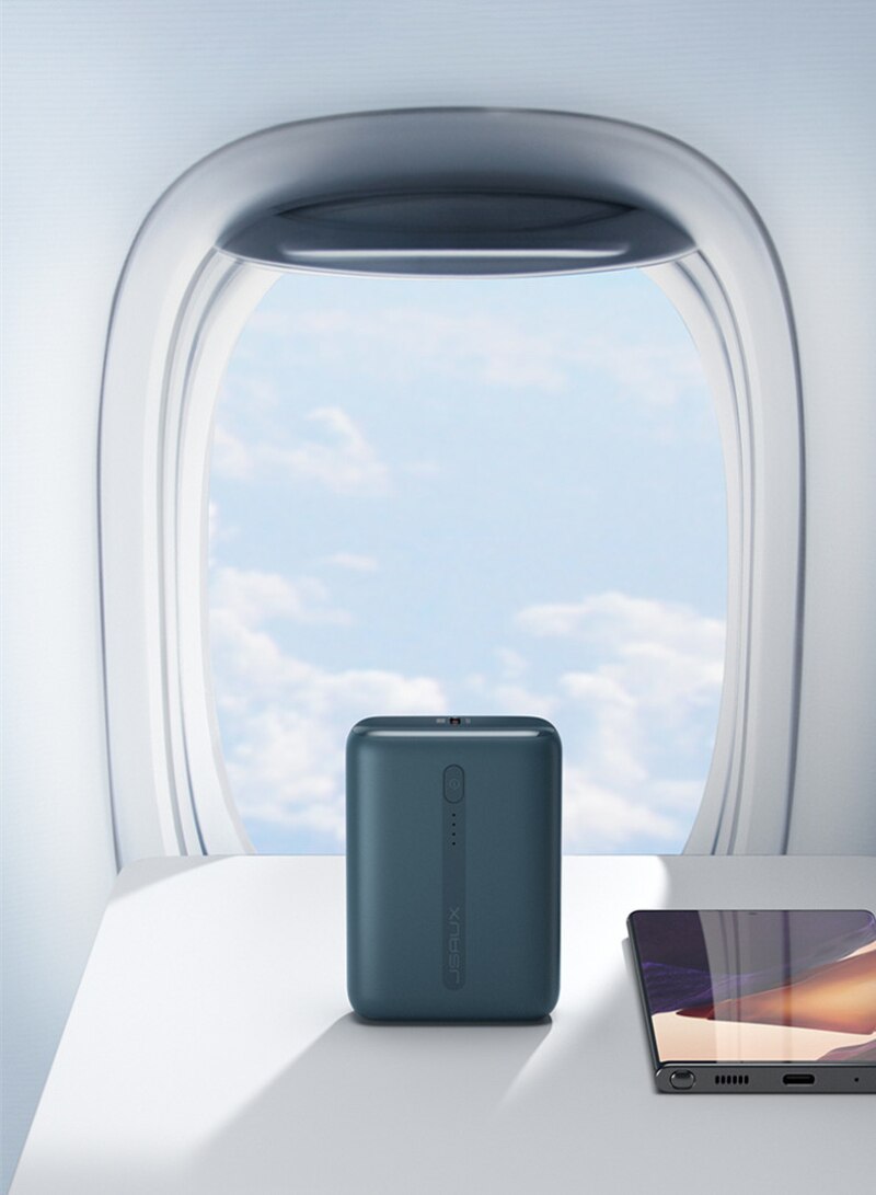 Jsaux – chargeur Supermini 22.5W 10,000mAh PD, charge rapide, batterie externe Mobile
