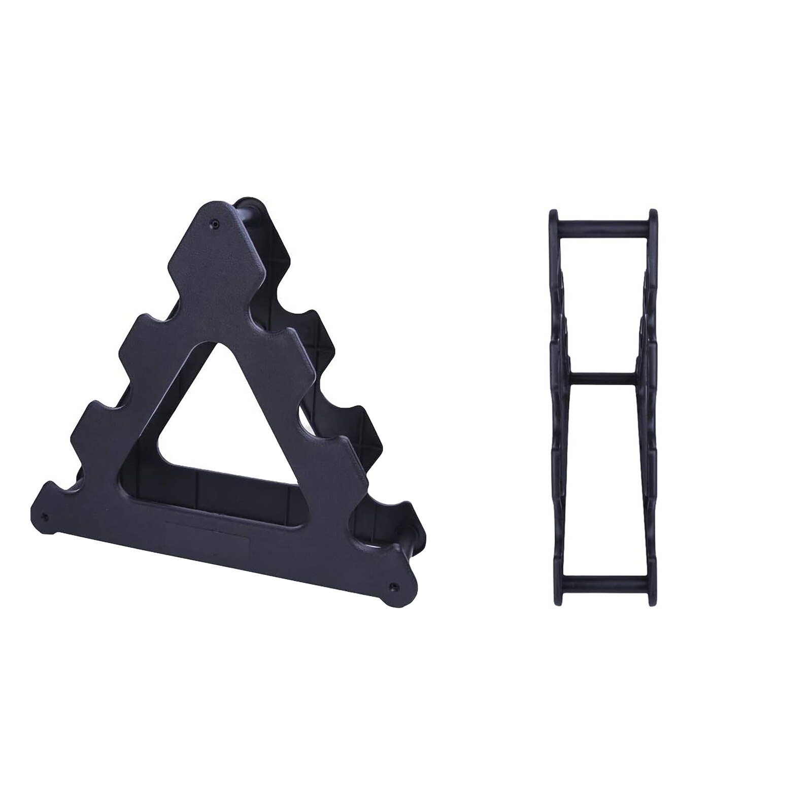 3-Tier Weight Lifting Rack Stands Dumbbell Weightlifting Holder Dumbbell Floor Bracket Home Exercise Accessories