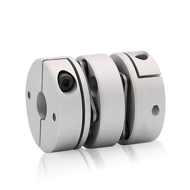 Membran kupplung aluminium legierung flexible einzel-und doppel membran welle kupplung stepping servo motor hohe drehmoment koppler