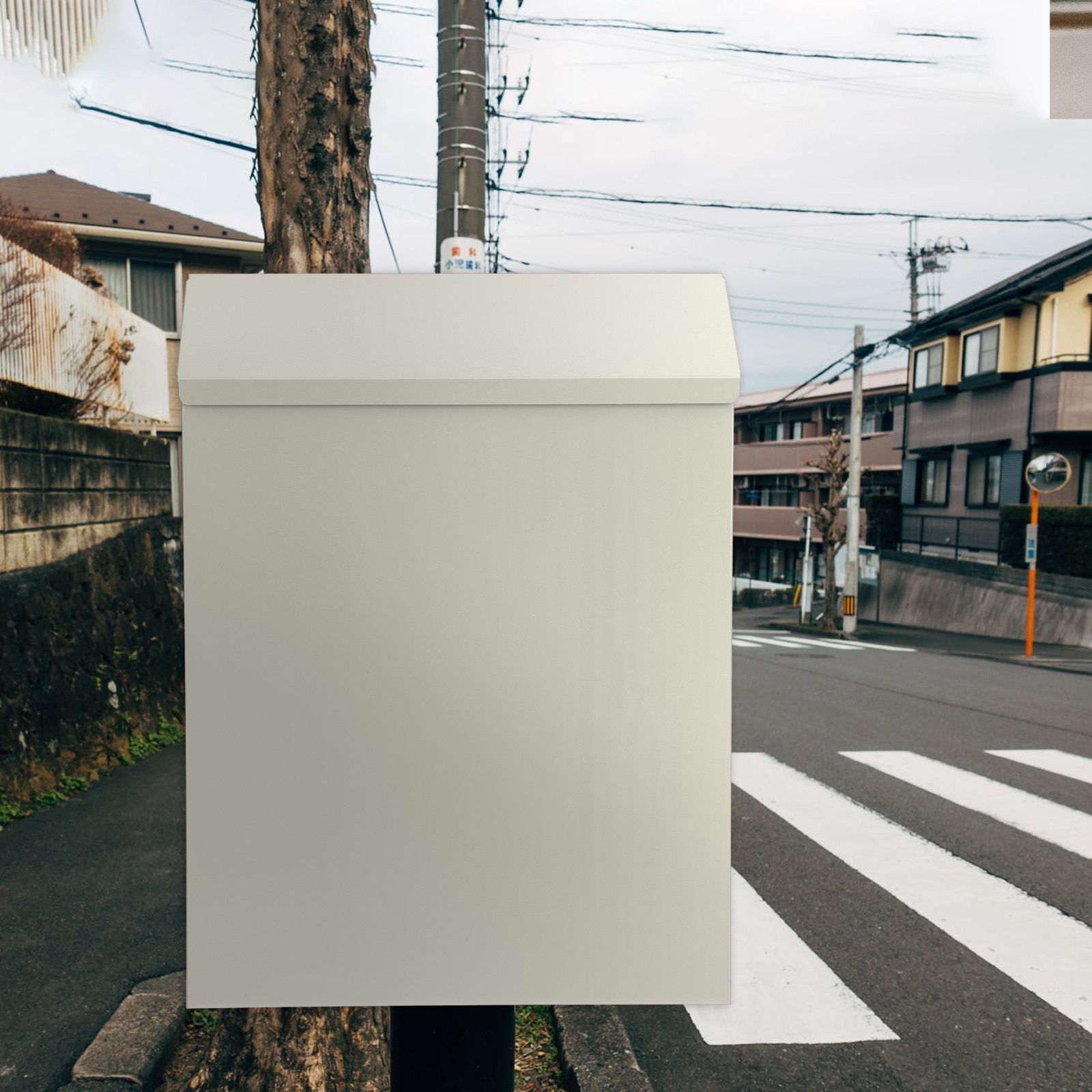 Wall-mounted Mailbox Letter Container European Style Mail Letter Post Box