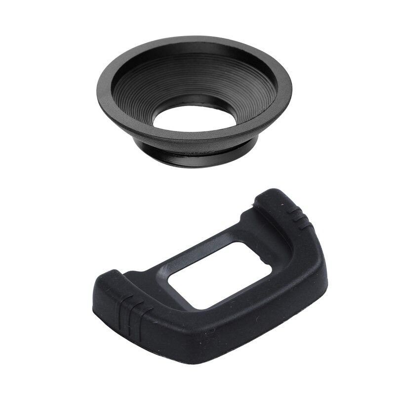 Rise-5 Stuks DK-21 Zoeker Oculair Zwart Met Oogschelp Oculair Dk-19 Rubber Oogschelp Zoeker (2Pack)