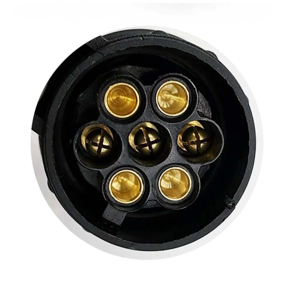 Duurzame 13 tot 7-pins stekkeradapter Trailerconnector 12V trekhaak trekhaak waterdichte stopcontactadapter