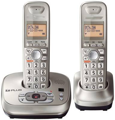 DECT6.0 Home Fixed-line Digital Cordless Ultra-long Standby Telephone Stand-alone Wired Landline Wireless Sub-machine: Green