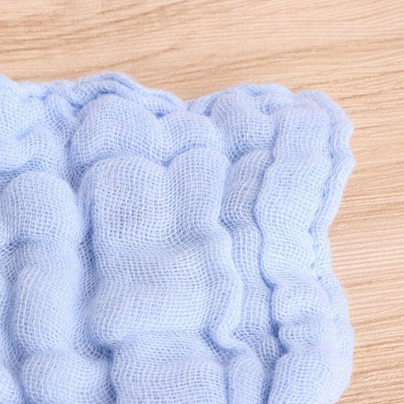 1 Pc Bebê Design Simples Macio Puro Mistura de Algodão Gaze Alimentação Toalha Triângulo Bandana Babadores Burp Panos Saliva Neonatal Toalhas