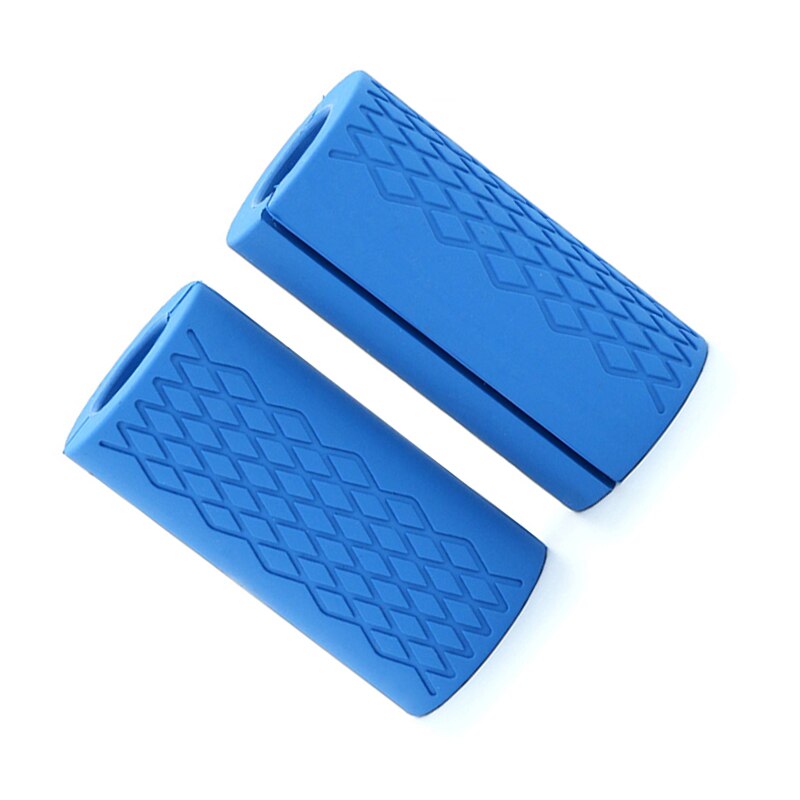 1 mancuernas gruesas, agarres de mancuerna, tirador de barra, soporte de levantamiento de pesas, almohadilla protectora antideslizante de silicona para la construcción del cuerpo
