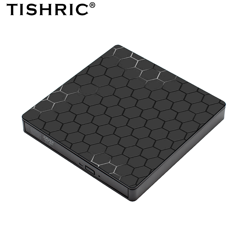 TISHRIC USB 3.0 Typ-C Externes optisches Laufwerk DVD CD-Player CD DVD RW Optisches Laufwerk Leser DVD-Laufwerk für Laptop: Default Title