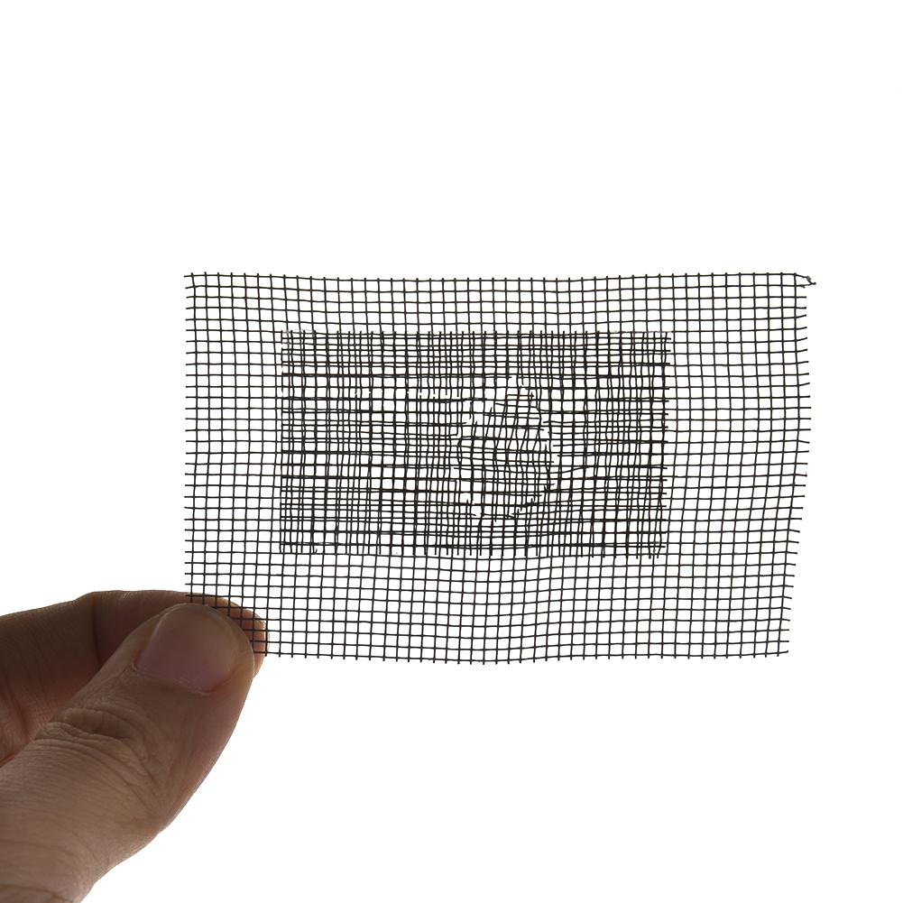 Anti-myggenet patching patch netværk husholdnings glasfiber tape vindue skærm dør reparation patch hul mesh grå lærred tape