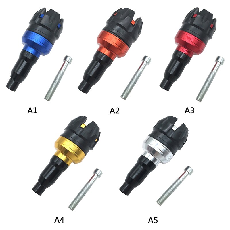 Moto Crash Pad Protect Falling Protectors CNC Aluminum Alloy Motorcycle Frame Slider Anti Crash Caps Motor Protection