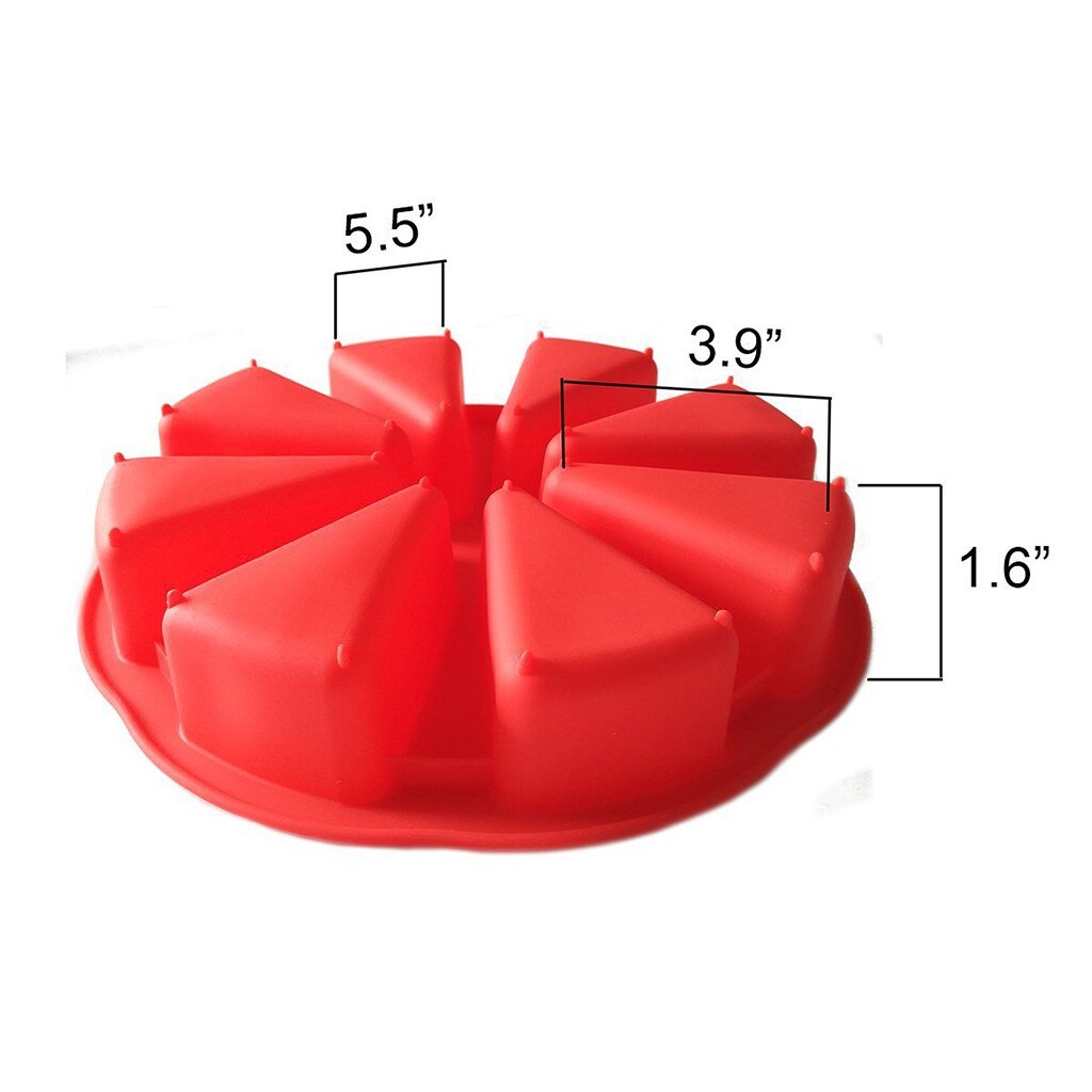 Siliconen Bakvormen Bakken Food Grade Mold 8 Punten Scone Taart Huishoudelijke Gebruikt In Magnetron Brand En #45