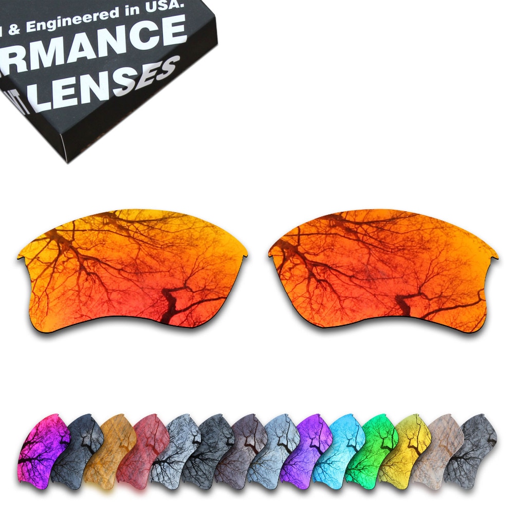 ToughAsNails Polarized Replacement Lenses for Oakley Flak Jacket XLJ Sunglasses - Multiple Options