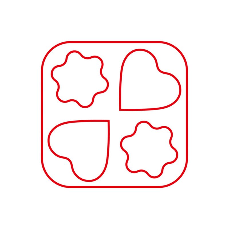 4 Cavity Pancakes Maker Fantastic Fast & Easy Way To Make Perfect Cooking Tool Silicone Pancake Mold Pastry Tools Omelette Mould