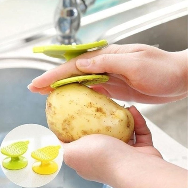 Kitchen gadget Potato skin scraper Fruit and vegetable cleaner leather remover tool