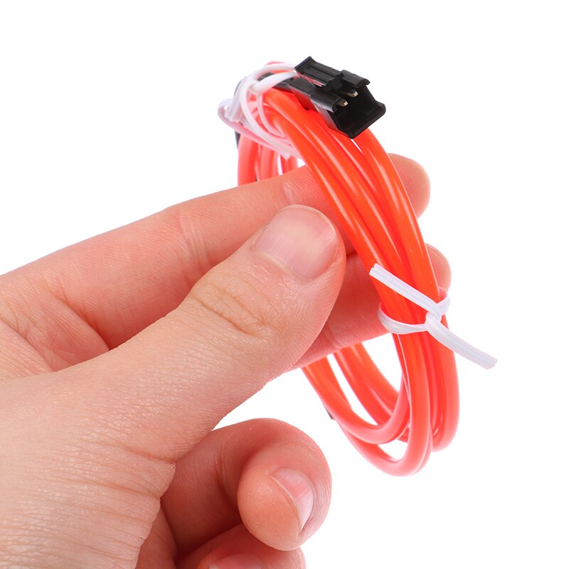 1Pc 1M Glow El Wire Kabel Led Neon Kerst Dance Party Diy Kostuums Lichtgevende