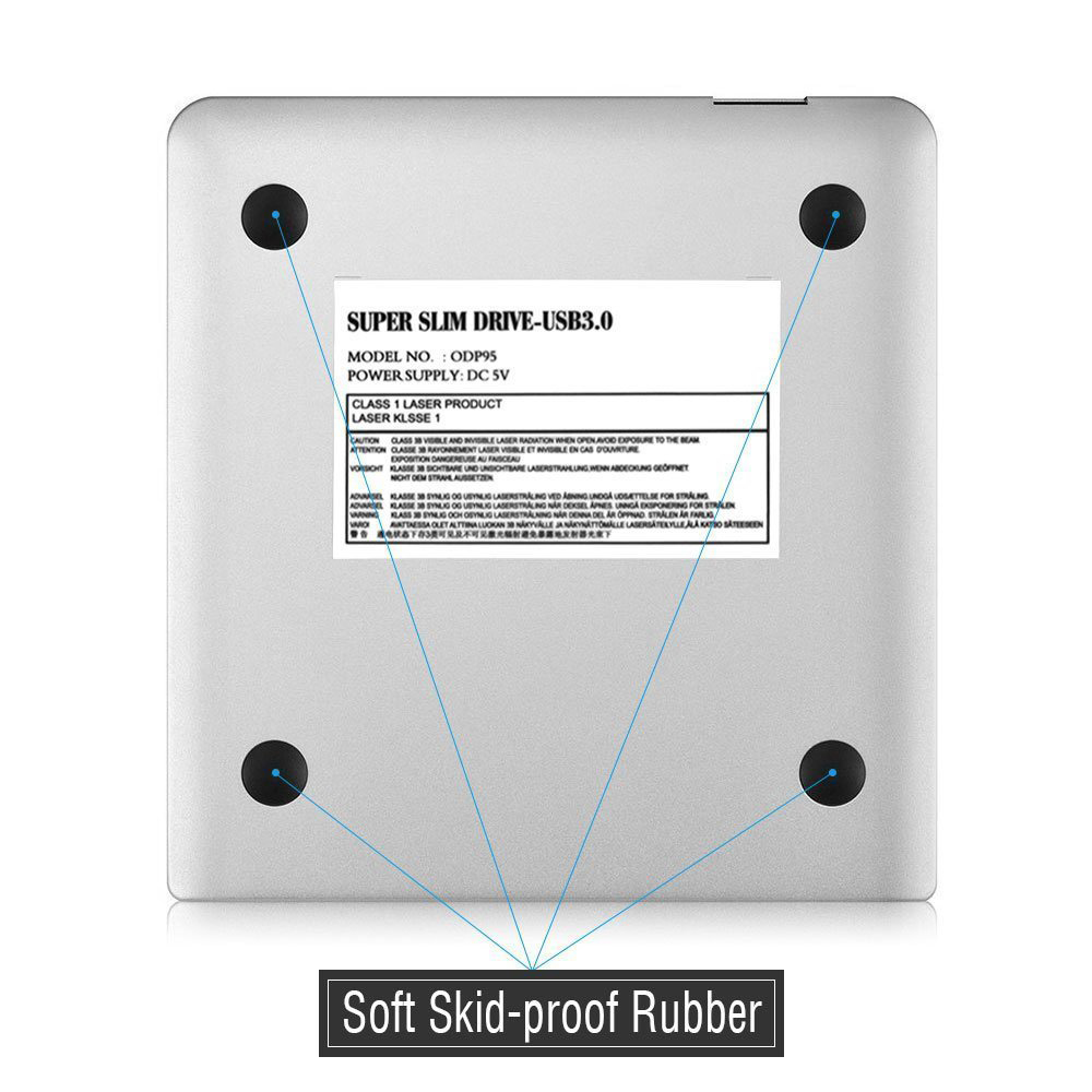 Caja de discos ópticos Blu-ray para ordenador portátil y Notebook, caja de DVD SATA, compatible con 9,0 Gbps, USB 9,5, 3,0/3,0mm