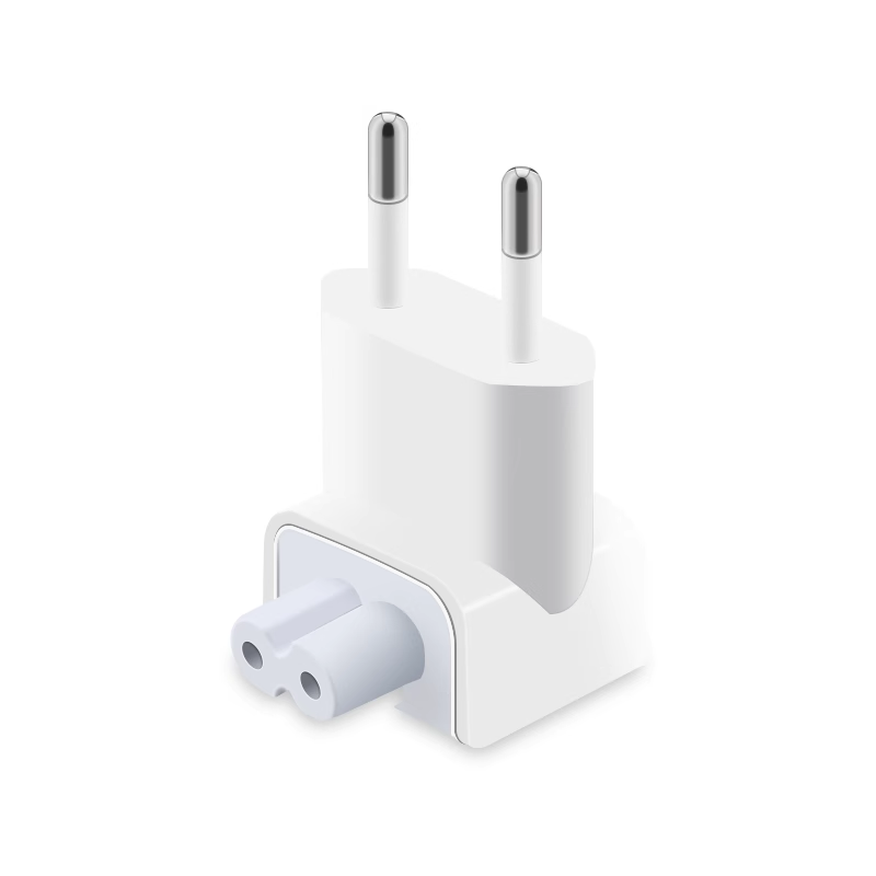 World Travel Plug - EU US UK AU Plug Set for Apple MacBook Pro/Air Charger, Interchangeable Adapter Tips: Orange