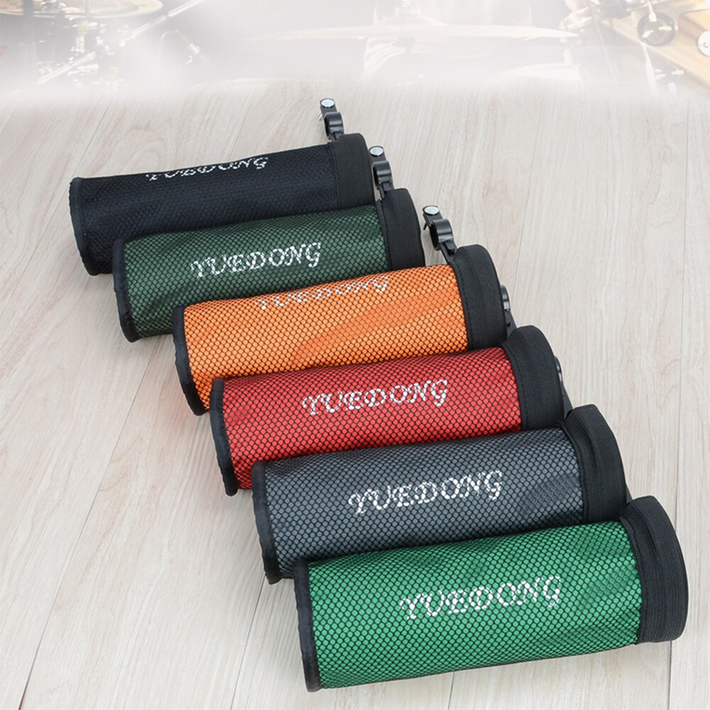 Draagbare Verstelbare Drumsticks Zak Drum Stok Houder Met Klem Accessoires Pouch Waterdichte Drumsticks Opbergtas W/Riem