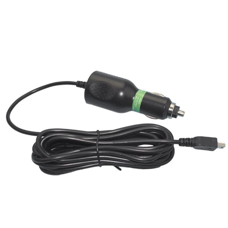 Marken- und  dc 5v 2a mini-usb-kfz-ladegerät-adapterkabel für gps-kamera 3.5m: Default Title