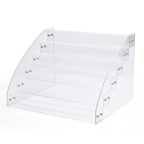 2 To 6 Tier Cosmetics Nail Polish Rack Display Holder Plastic Box Acrylic Stand Case Lipstick Organizer Storage Nail Art Display: C