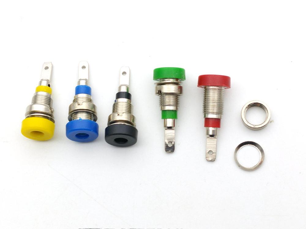 10pcs 2mm Banana Socket terminal for 2mm Banana Plug connector copper