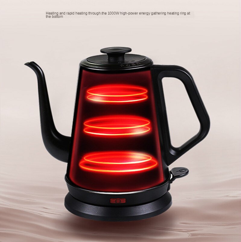 Elektrisk kaffe vattenkokare camping vattenkanna vattenkokare bärbart rostfritt stål waterkoker köksredskap  eb50sh