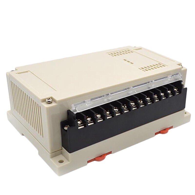 Carcasa electrónica Din, carcasa de plástico Abs para proyectos, caja de Control e instrumentos, carril Din, carcasa electrónica de plástico Abs, bricolaje