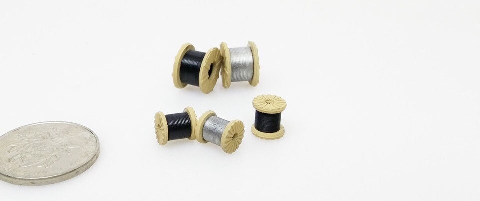 4 st diy 1:87 modell tåg ho skala simulering kabel tråd transport sand bord scen station tillbehör