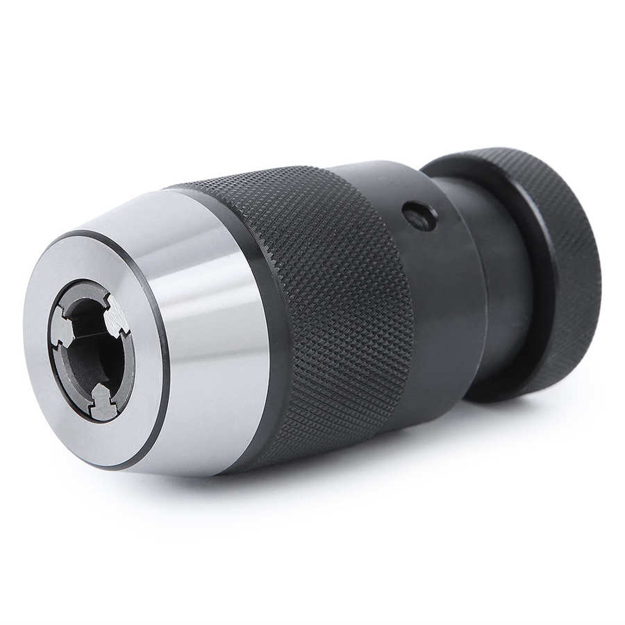 Drill Chuck B18 Lathe Automatic Locking Drill Chuck Self Tighten Drill Chuck CNC Parts 1-16mm