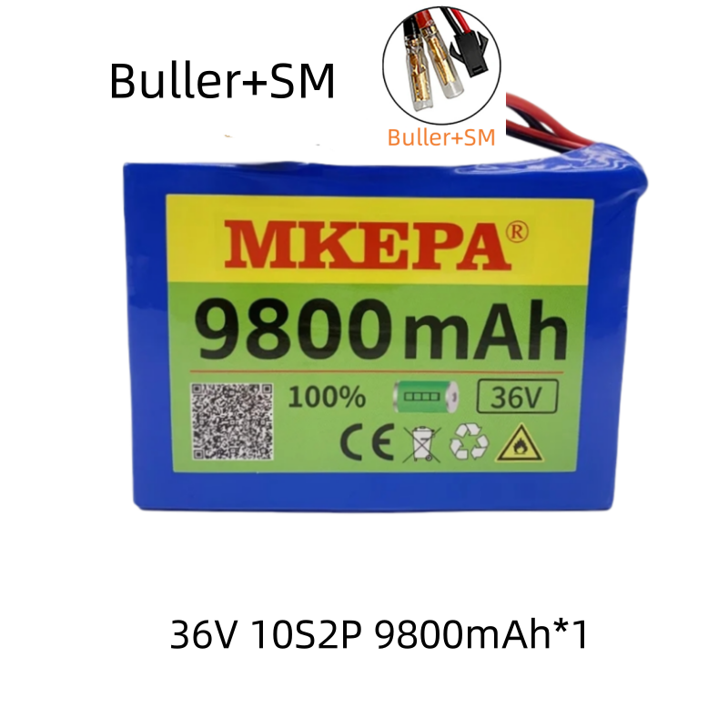10S2P 36V 9800mAh 36v Electric Scooter Battery Lithium Electric Scooter 500W Electric Scooter Battery 36v 10s2p Battery: PURPLE