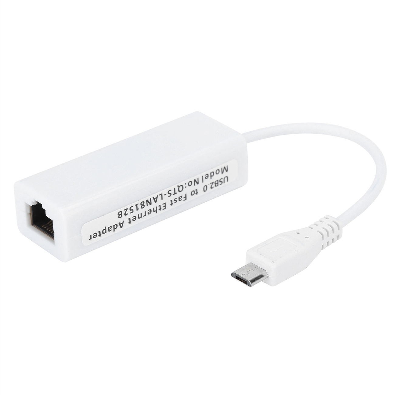 10/100 Mbps Ethernet Adapter Micro Usb Ethernet Adapter Usb 2.0 Netwerk Te RJ45 Lan Voor Raspberry Pi Nul Ethernet usb
