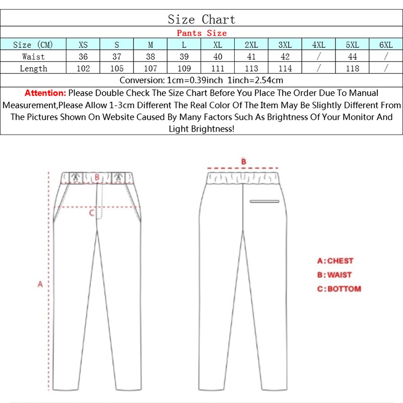 Chef Pants Food Service Work Uniforms Elastic Waist Trousers with Pocket Hotel Restaurant Cook Work Wear Overalls