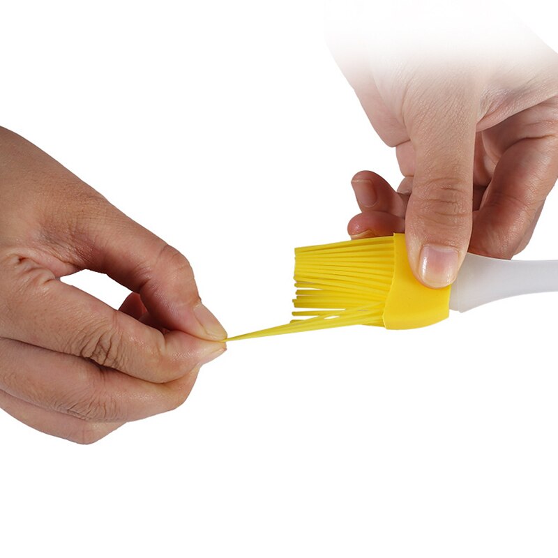 Cake Baking Brush Home DIY Silicone Tools Eco-friendly Bread Oil Cream Cooking Basting Brush Silicon Kitchen Cake Brush BBQ Tool