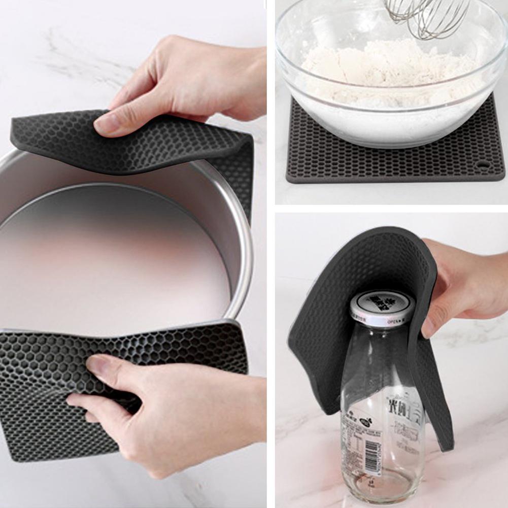 Praktische honingraat siliconen bakmat, antiaanbaklaag, bakmat, ovenmat, keuken bakgerei, gadgets