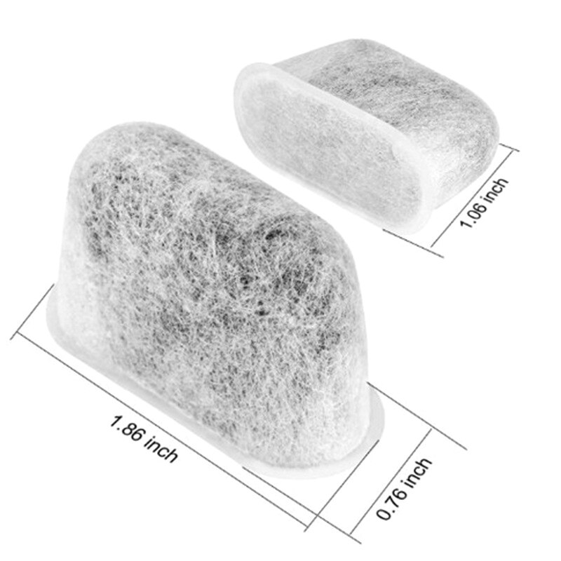 6Pc Carbon Filter Voor Water Distillateurs Hygiënische Cellofaan Verpakt Distilleerder Filters Activated Houtskool Html