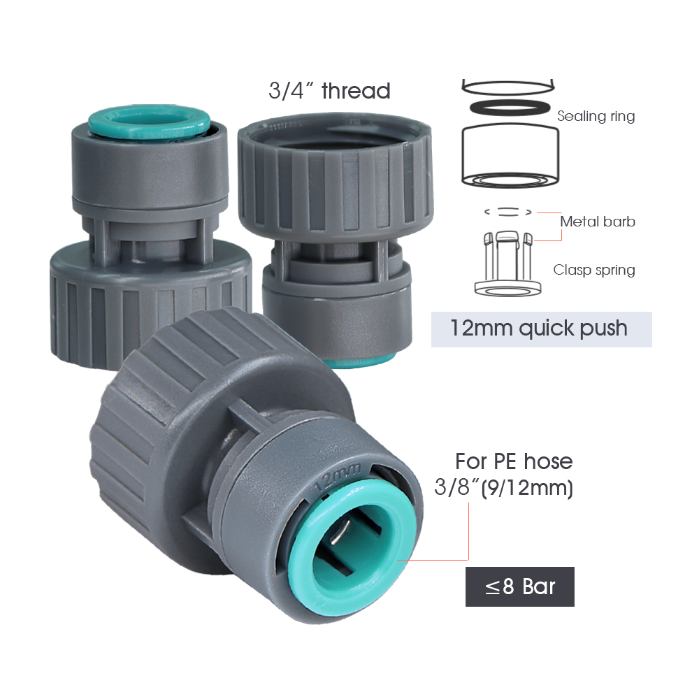 Tubi Per Irrigazione Goccia Irrigazione A Goccia Set Di 10 Connettori A Gomito Per - Universali Per Tubi Da Giardino, Diametro 1/2, Plastica Resistente Raccordi Tubo Giardino Raccordo Irrigazione