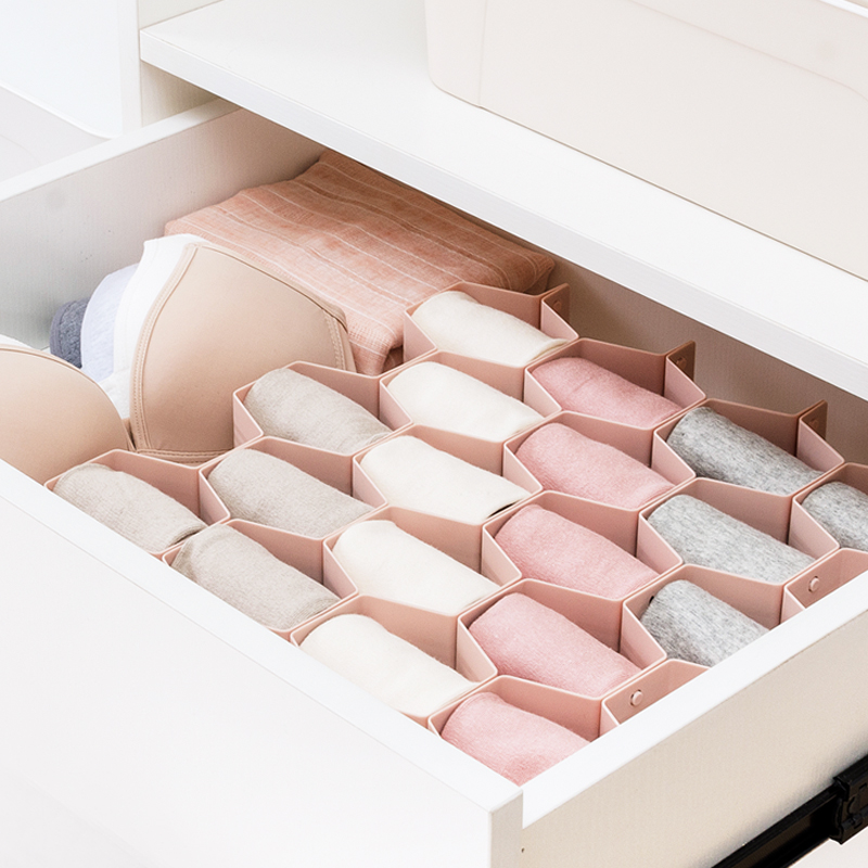 옷정리 Hogar Y Organización Drawer Partition Board Adjustable Drawer Organizer Diy Clapboard Separator Underwear Socks Organizer
