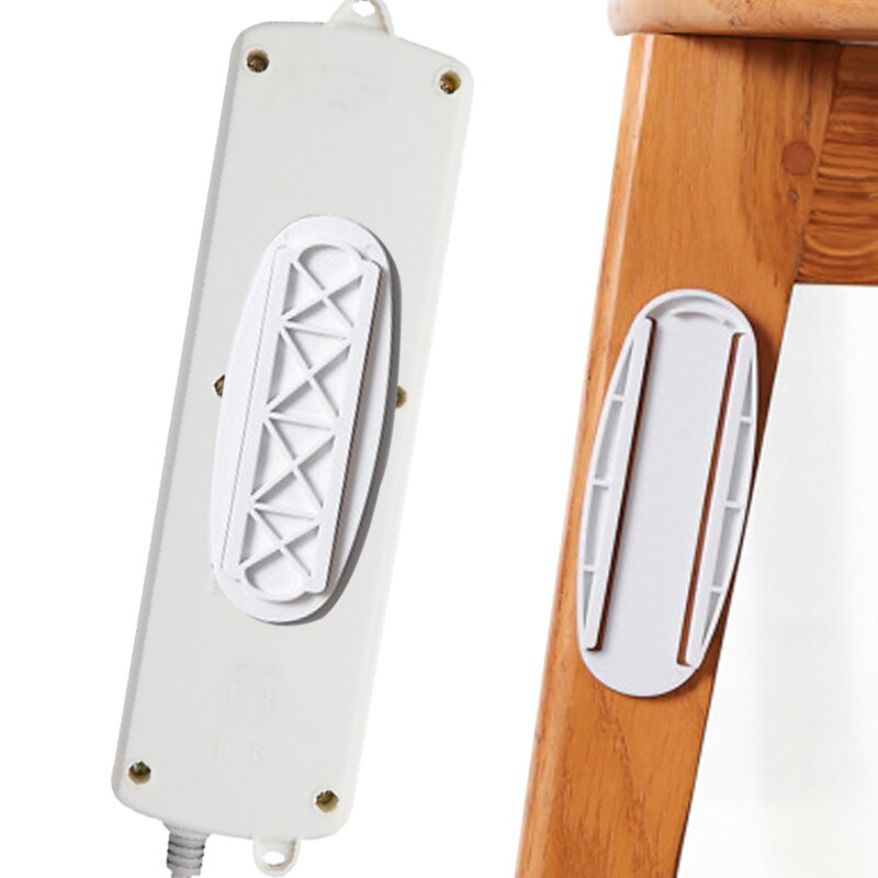 1~2PCS Socket Wall Adhesive Holder Homekit Router Plug-in Line Board Holder Home-free Wall-mounted Plug-in Board Wall Hook