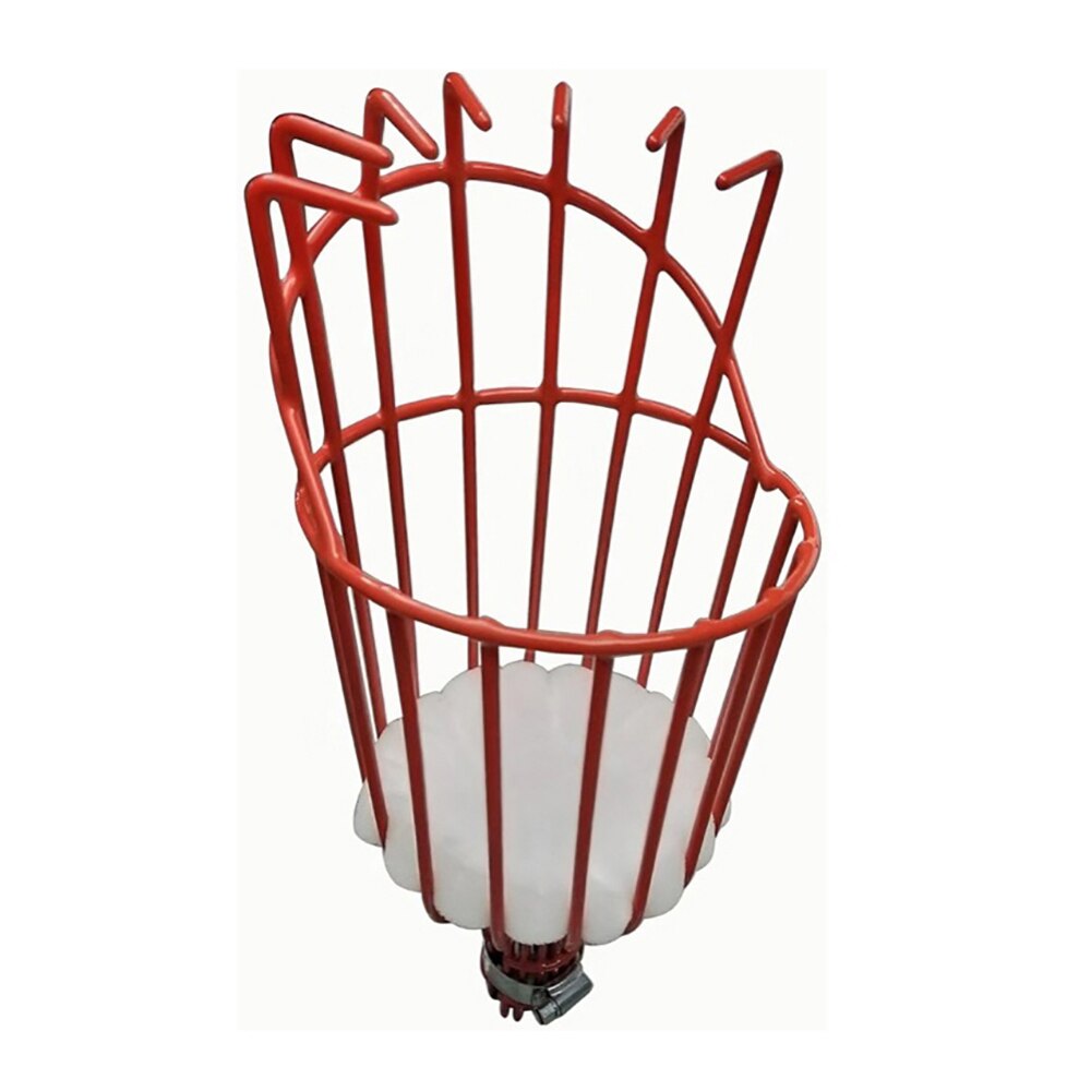 Aluminum Deep Basket Fruit picker Convenient Horticultural Fruit Picker Gardening Peach Picking Tools Fruit Picker Catcher