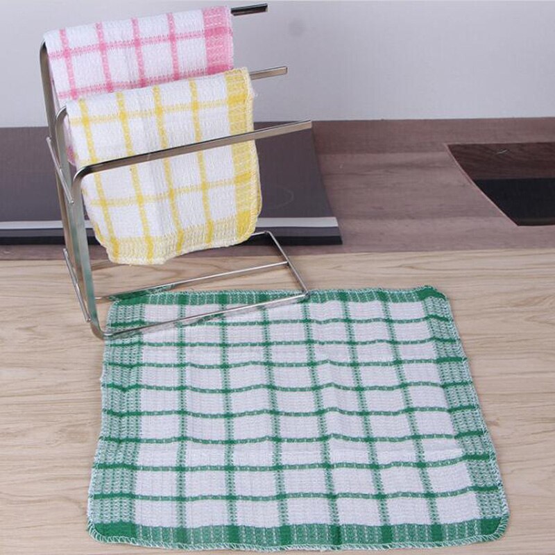 4 stk/pakning 4 designs viskestykker køkkenservietter fad service rengøringsklud superabsorberende 30 x 30cm 11.8 " x11.8 "