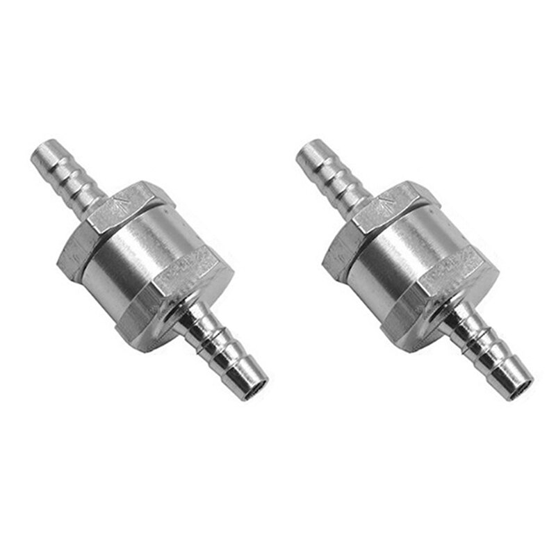 Aluminum Fuel Check Valve for Fuel System (Petrol, Crude oil) Stepped Joint Fuel One-Way Check Valve: Army Green