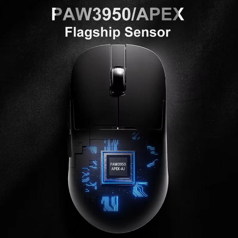 AJAZZ AJ159 APEX/AJ159PRO Kabellose Gamer-Maus mit magnetischer RGB-Ladestation, leichte AJ159P-Gaming-Maus für PC und Laptop