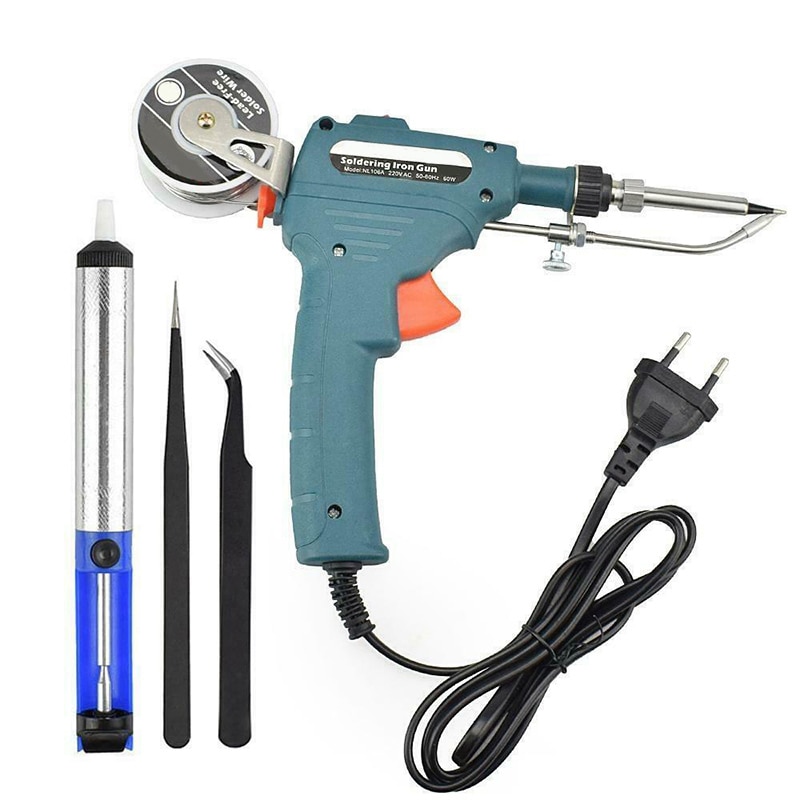 Auto Feeding Soldering Tool Manual Electric Soldering Iron Set Solder Tin LB88