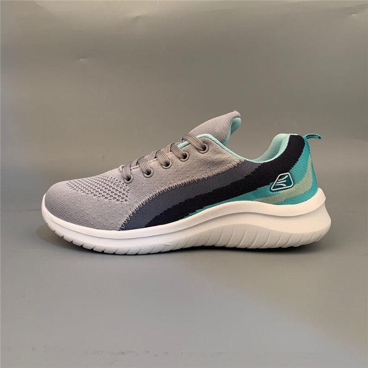 Zapatos de Golf con cordones para mujer, zapatillas deportivas cómodas para caminar, color gris, entrenador de mujeres