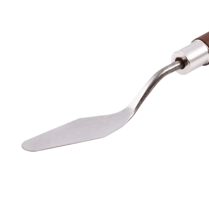 1.6" Metal Blade Palette Art Paint Painting Spatula Putty Scraper Mixing Tool