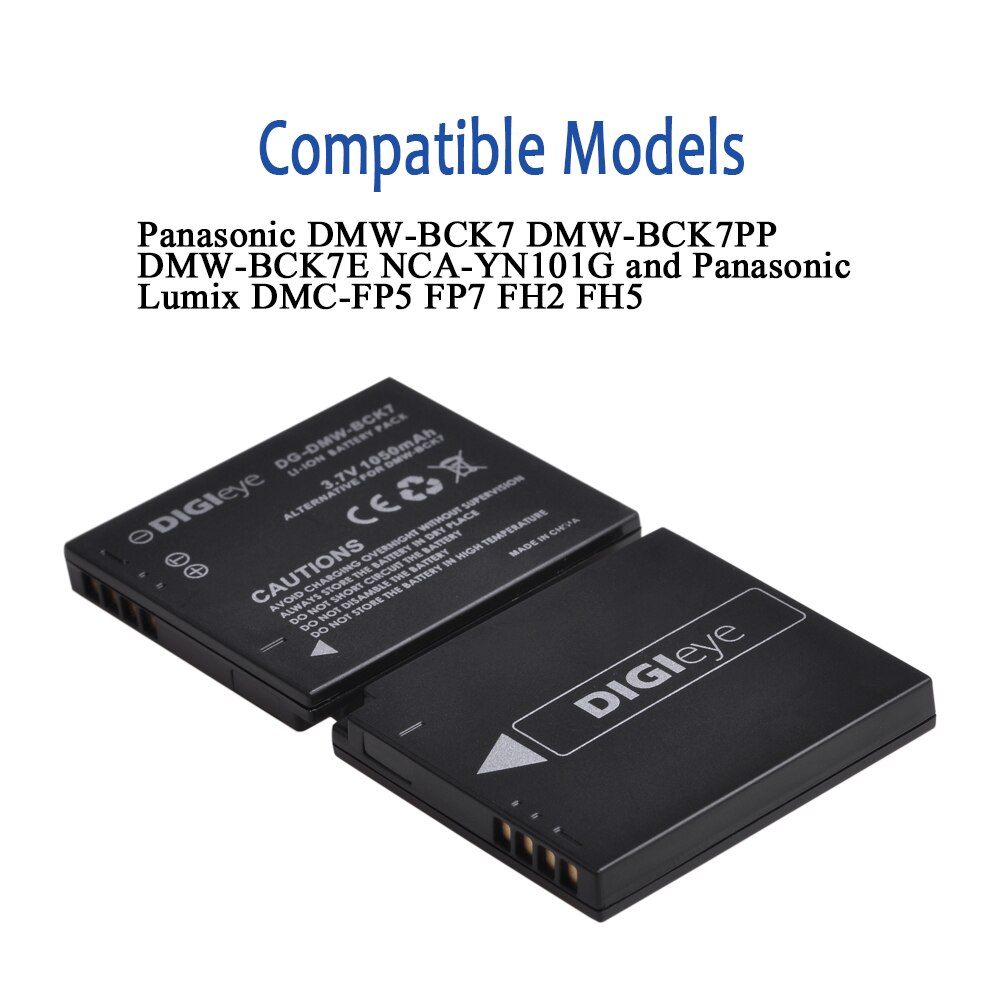 DMW-BCK7 BCK7E BCK7PP Battery for Panasonic DMC-SZ02 DMC-SZ1 DMC-SZ5 DMC-SZ7 DMC-TS20 DMC-TS25 DMC-FS28 FS35 DMC-FS37